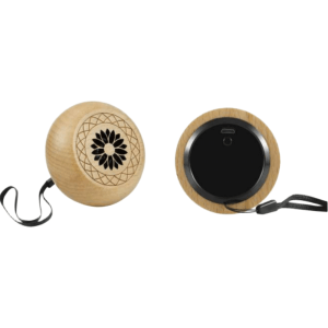 ROUND SHAPE WOODEN SPEAKER