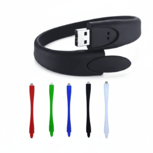 SILICONE BRACELET USB