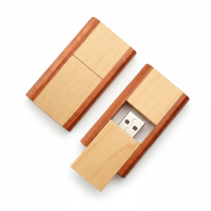 BAMBOO SWIVEL USB