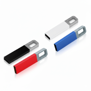 METAL USB WITH SNAP HOOK