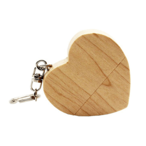 BAMBOO HEART USB