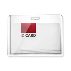 CLEAR HORIZONTAL CARD HOLDER