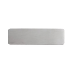 NAME BADGE SILVER
